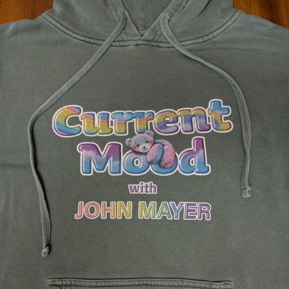 2019 John Mayer x Lisa Frank "Current Mood" Spruce Concert Tour Band Hoodie - S - Picture 8 of 16